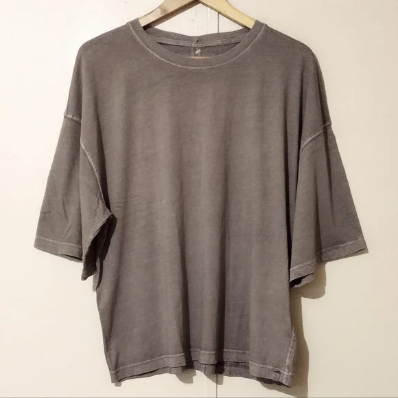 **NWOTS** FP X We The Free Perfect Oversized Tee In Dusted Cocoa. Size M. - Picture 6 of 10